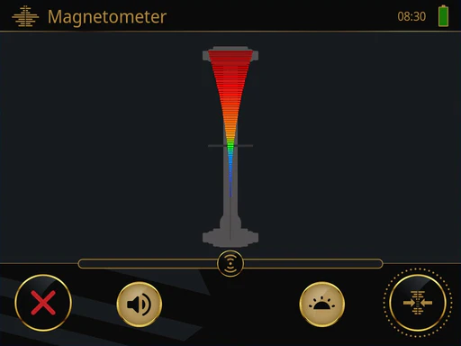 マグネトメーター画面